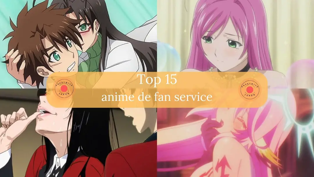 Top 15 des meilleurs anime de fan service