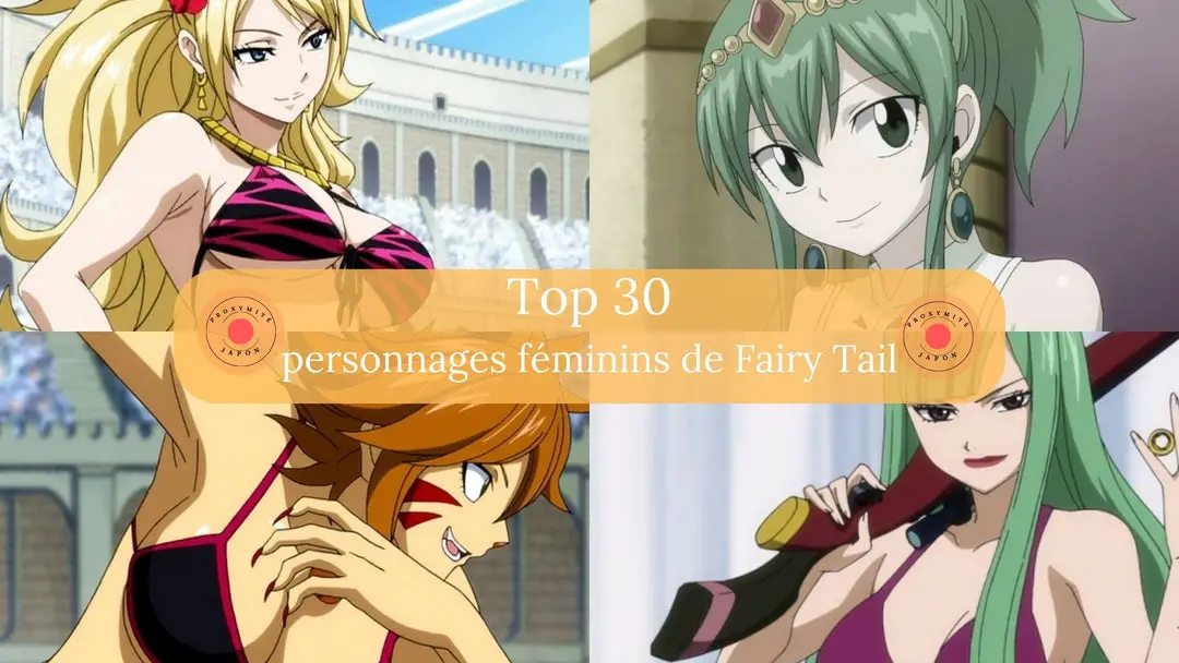 30 personnages féminins les plus sexy de Fairy Tail