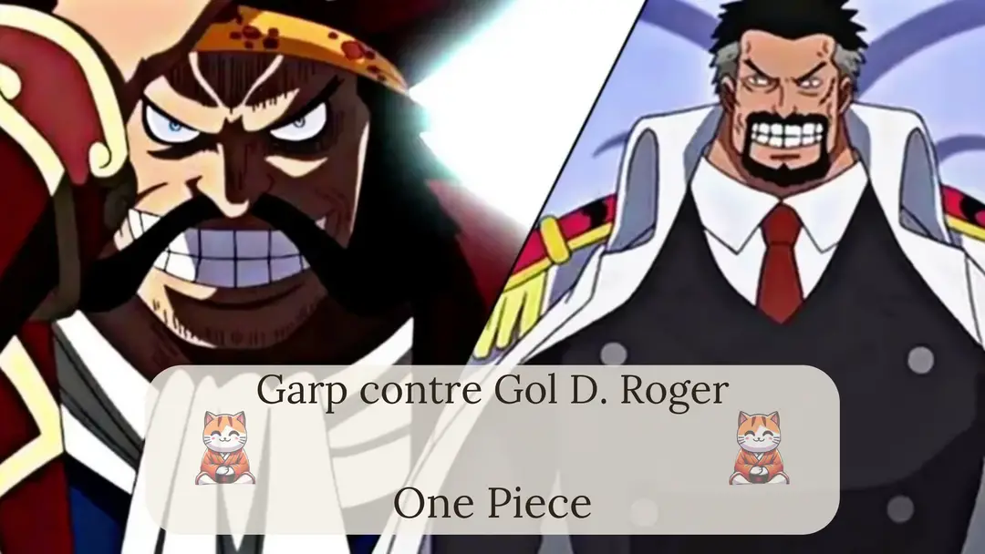 Garp contre Gol D. Roger