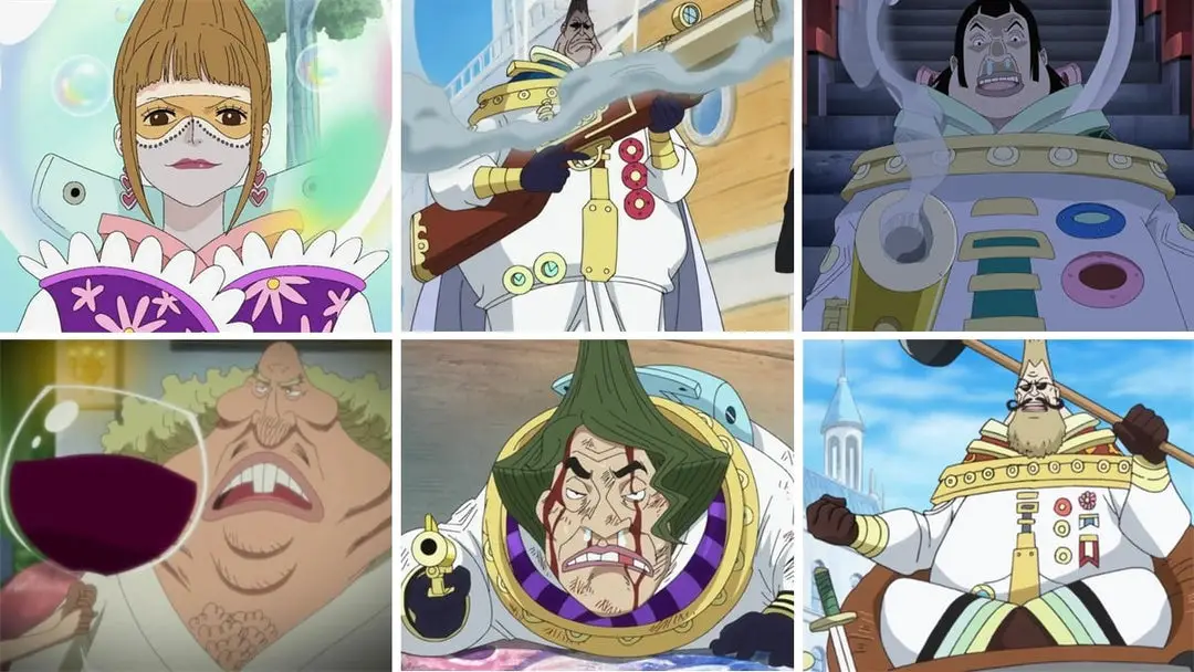 One Piece : les 15 dragons célestes classés par force