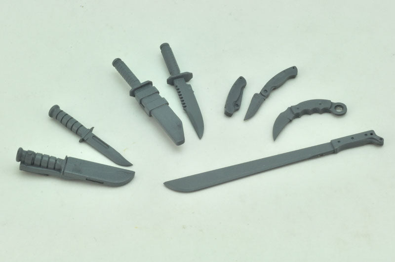 LittleArmory [LD026] Melee Weapons Set A 1/12 Plastic Model