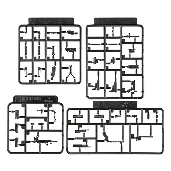 LittleArmory [LA100] M4A1 & M203 Type 2.0 1/12 Plastic Model