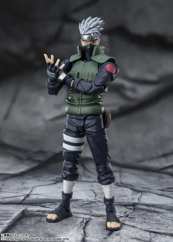 S.H.Figuarts Kakashi Hatake -Yuumei Todoroku Sharingan no Eiyuu- "NARUTO Shippuden"