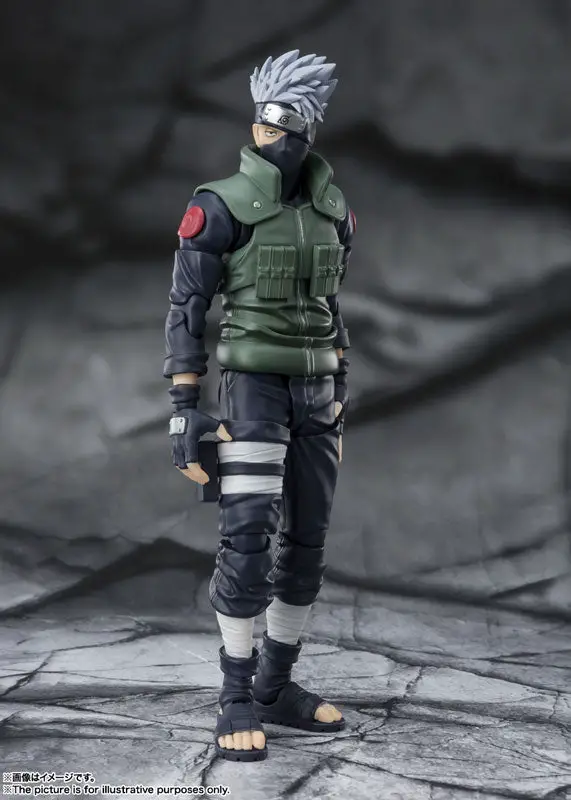 S.H.Figuarts Kakashi Hatake -Yuumei Todoroku Sharingan no Eiyuu- "NARUTO Shippuden"