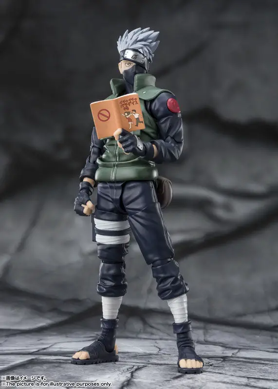 S.H.Figuarts Kakashi Hatake -Yuumei Todoroku Sharingan no Eiyuu- "NARUTO Shippuden"