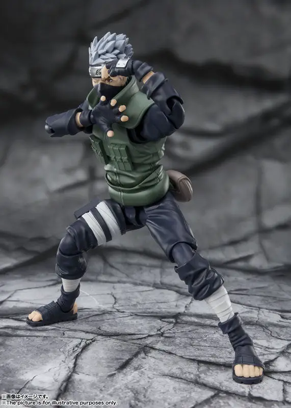 S.H.Figuarts Kakashi Hatake -Yuumei Todoroku Sharingan no Eiyuu- "NARUTO Shippuden"