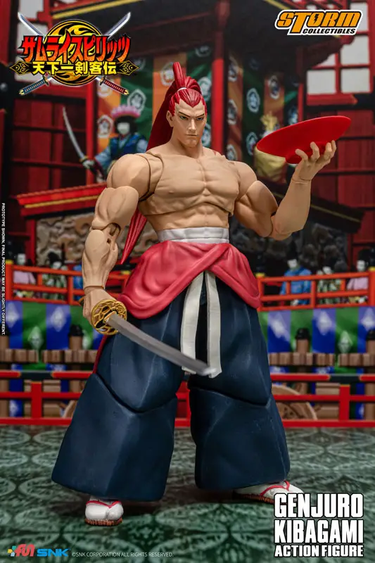 Samurai Shodown VI Action Figure Genjuro Kibagami