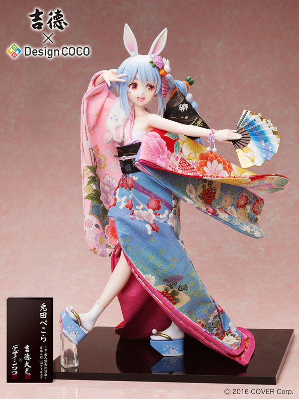 YOSHITOKU DOLLS x DesignCOCO Hololive Usada Pekora -#Zenjinrui Usagika Keikaku- Japanese Doll 1/4 Scale Figure(Single Shipment)