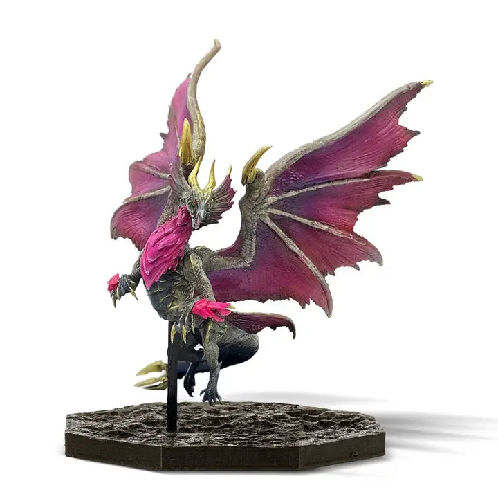 CAPCOM FIGURE BUILDER CUBE MONSTER HUNTER Silver Duke Dragon Malzeno