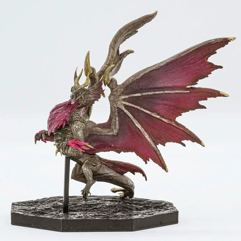 CAPCOM FIGURE BUILDER CUBE MONSTER HUNTER Silver Duke Dragon Malzeno