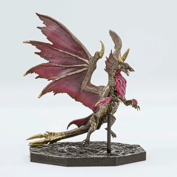 CAPCOM FIGURE BUILDER CUBE MONSTER HUNTER Silver Duke Dragon Malzeno