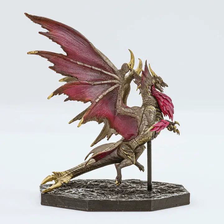 CAPCOM FIGURE BUILDER CUBE MONSTER HUNTER Silver Duke Dragon Malzeno