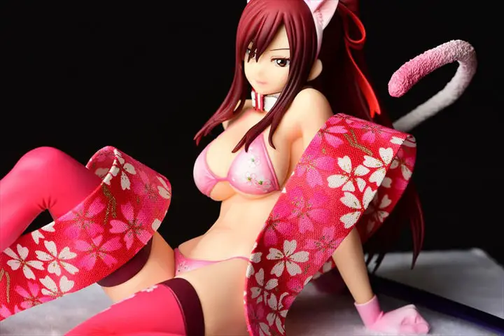 FAIRY TAIL Erza Scarlet Cherry Blossom Cat Gravure_Style 1/6