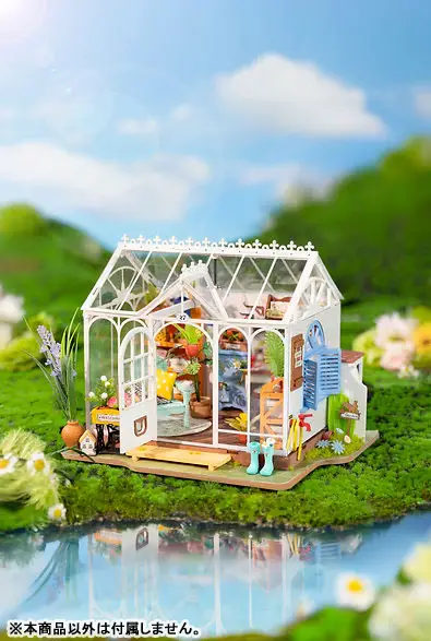 DIY Miniature House Dream Garden House Handmade Kit