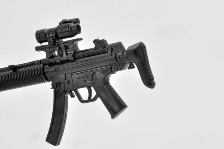 LittleArmory LA026 1/12 MP5SD6 Type Plastic Model