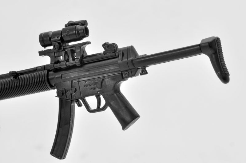 LittleArmory LA026 1/12 MP5SD6 Type Plastic Model