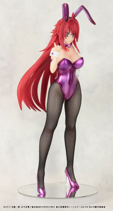 High School D x D BorN Rias Gremory Purple Bunny ver. 1/6