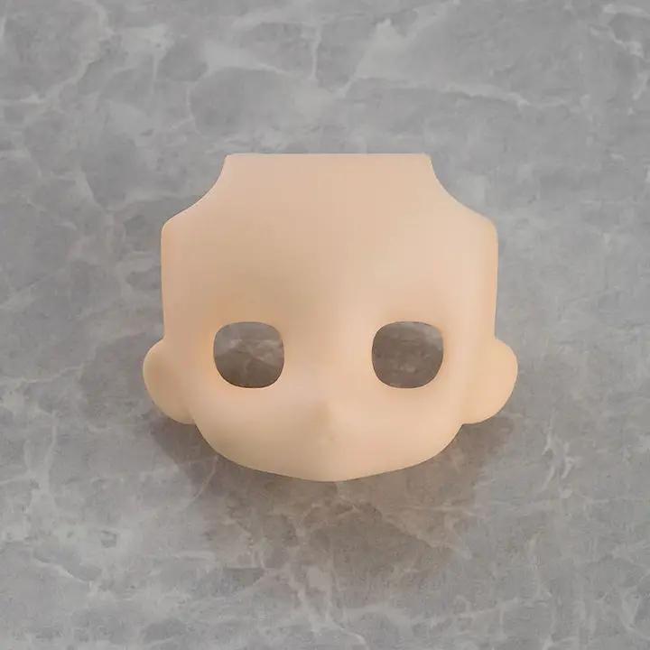 Nendoroid Doll Customizable Face PNarrowed Eyes: Without Makeup (Almond Milk)