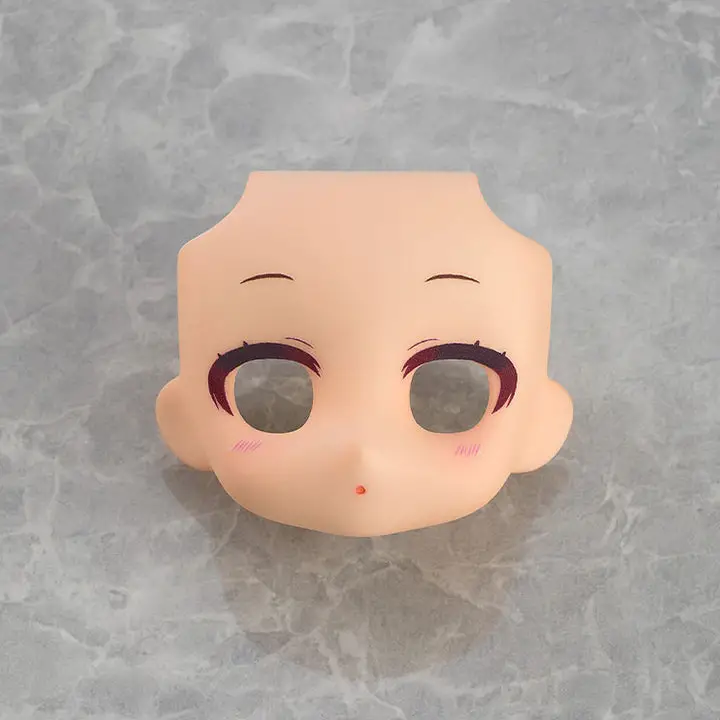 Nendoroid Doll Customizable Face PNarrowed Eyes: With Makeup (Peach)