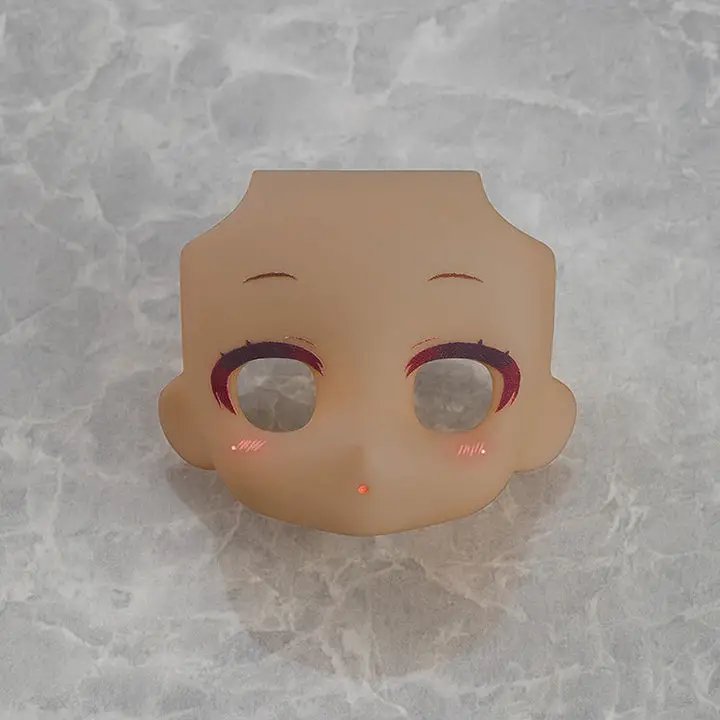 Nendoroid Doll Customizable Face PNarrowed Eyes: With Makeup (Cinnamon)