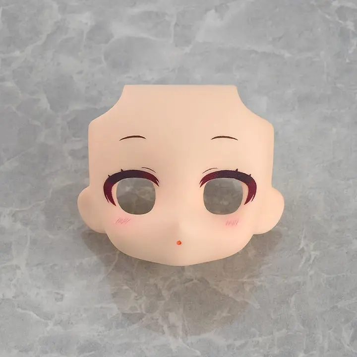 Nendoroid Doll Customizable Face PNarrowed Eyes: With Makeup (Cream)