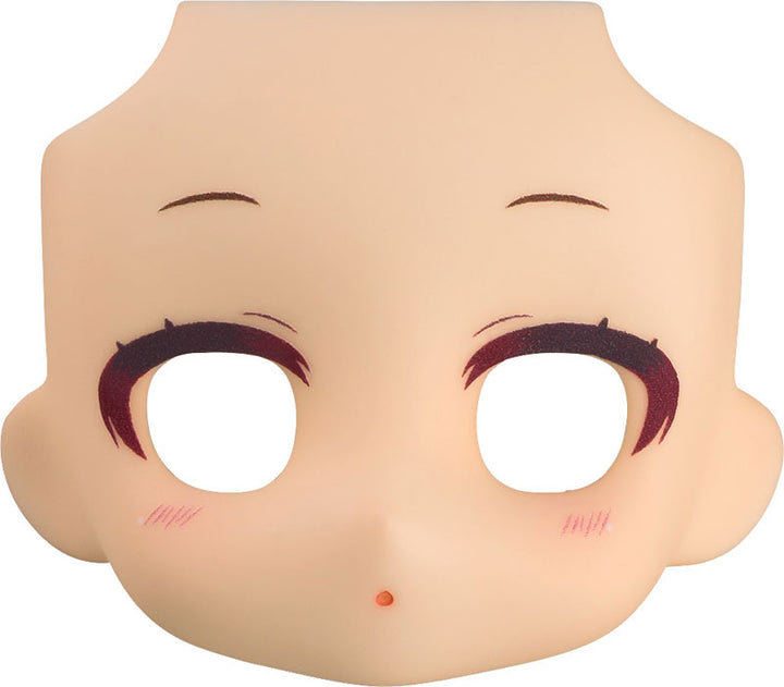 Nendoroid Doll Customizable Face PNarrowed Eyes: With Makeup (Almond Milk)