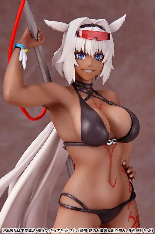 Assemble Heroines Fate/Grand Order Rider/Caenis [Summer Queens] 1/8 Half-complete Assembly Figure