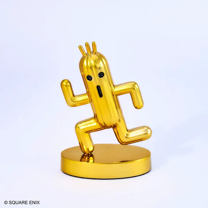 Final Fantasy Bright Arts Gallery Gold Cactuar