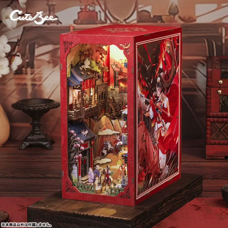 Miniature Doll House The legend of Mulan Wooden DIY Kit