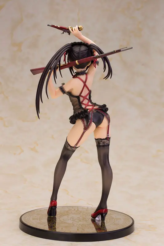 Date A Live Kurumi Tokisaki Lingerie Ver. Black color 1/7