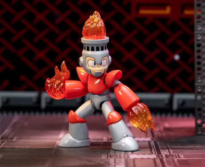 1/12 Scale Mega Man Action Figure Fire Man