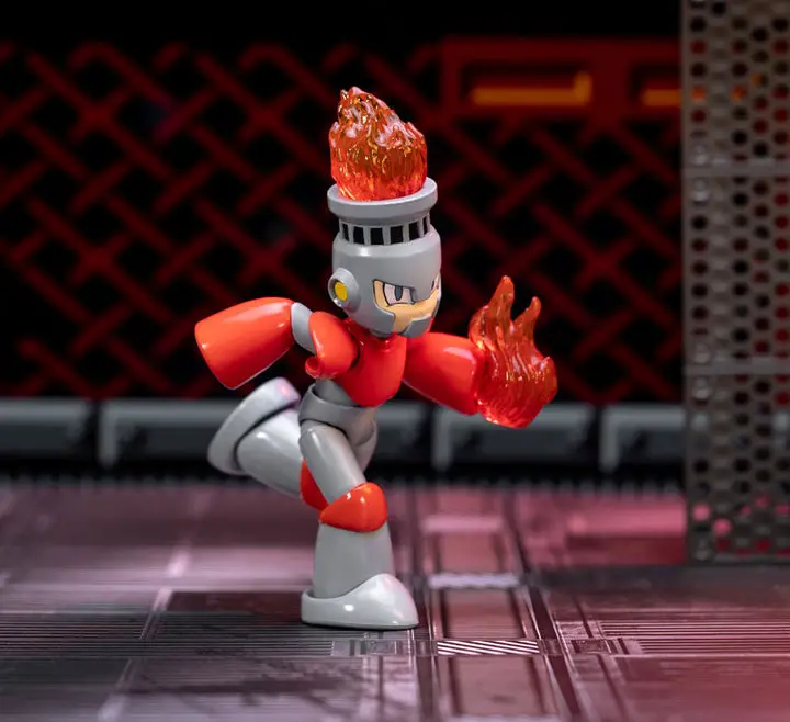 1/12 Scale Mega Man Action Figure Fire Man