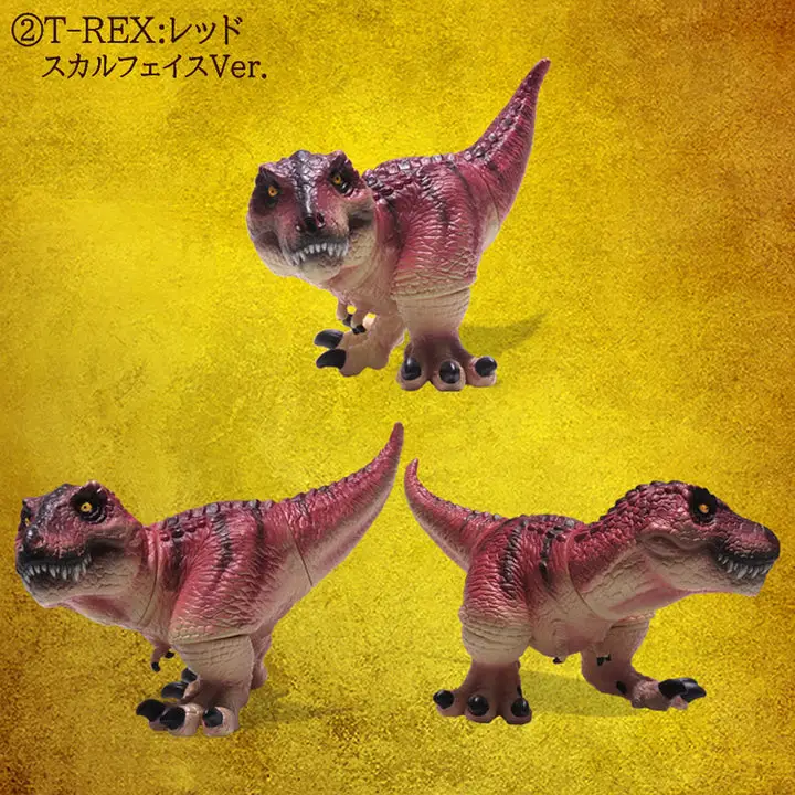 The Most Terrifying Carnivorous Hunters The T-REX Army Arrives! Chibi Chunky Figure 3pc. Set Export Edition