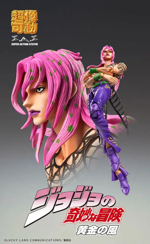 Super Action Statue JoJo's Bizarre Adventure Part.V Diavolo