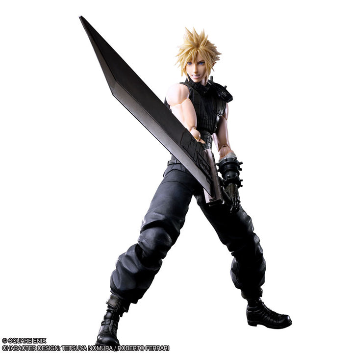 Final Fantasy VII Rebirth Play Arts Kai Cloud Strife