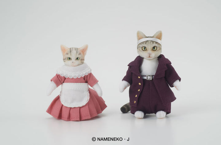 DIGKawaiiACTION "Nameneko" Tamasaburo & Mikeko Set Action Figure