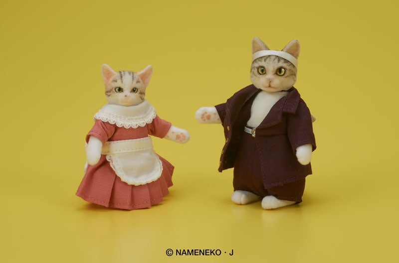 DIGKawaiiACTION "Nameneko" Tamasaburo & Mikeko Set Action Figure