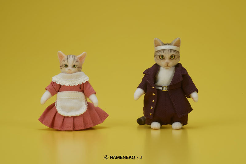 DIGKawaiiACTION "Nameneko" Tamasaburo & Mikeko Set Action Figure