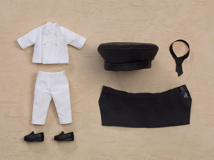 Nendoroid Doll Work Outfit Set Pastry Chef (Black)