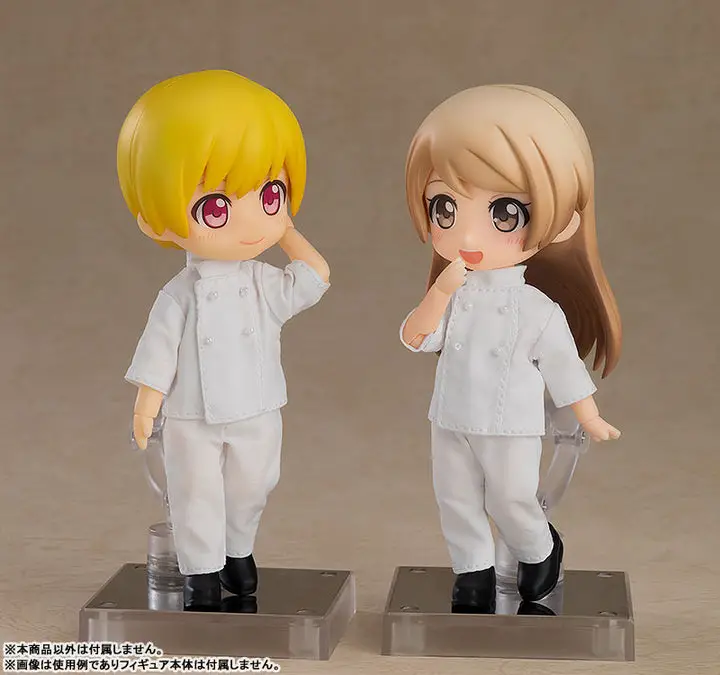 Nendoroid Doll Work Outfit Set Pastry Chef (Black)