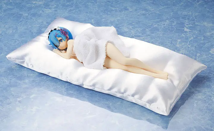 KDcolle Re:ZERO -Starting Life in Another World- Rem Sleeping Together Blue Lingerie Ver. 1/7