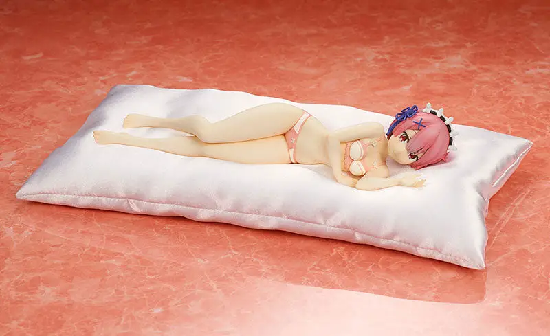 KDcolle Re:ZERO -Starting Life in Another World- Ram Sleeping Together Pink Lingerie Ver. 1/7