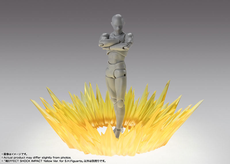 Tamashii EFFECT SHOCK IMPACT Yellow Ver. for S.H.Figuarts