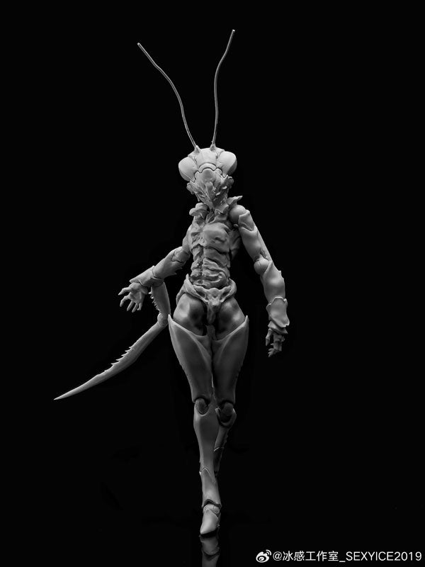 VERMIN Series Experimental Body B0127 Mantis 1/12 Scale Posable Figure