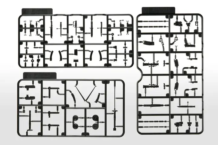 LittleArmory [LD048] Guns Accessory B 1/12 Plastic Model