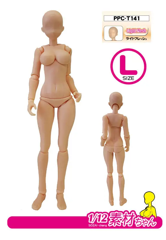 Premium Parts Collection Kansetsuwaza EX 1/12 Sozai-chan L Light Flesh