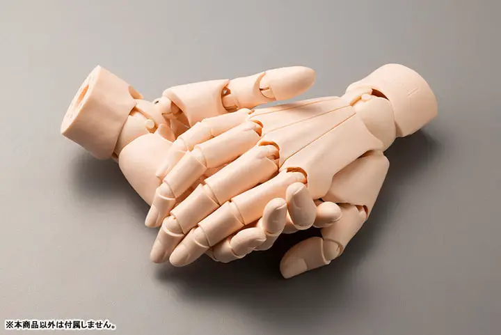 ARTIST SUPPORT ITEM Takahiro Kagami HAND MODEL/R -PALE ORANGE- Action Figure