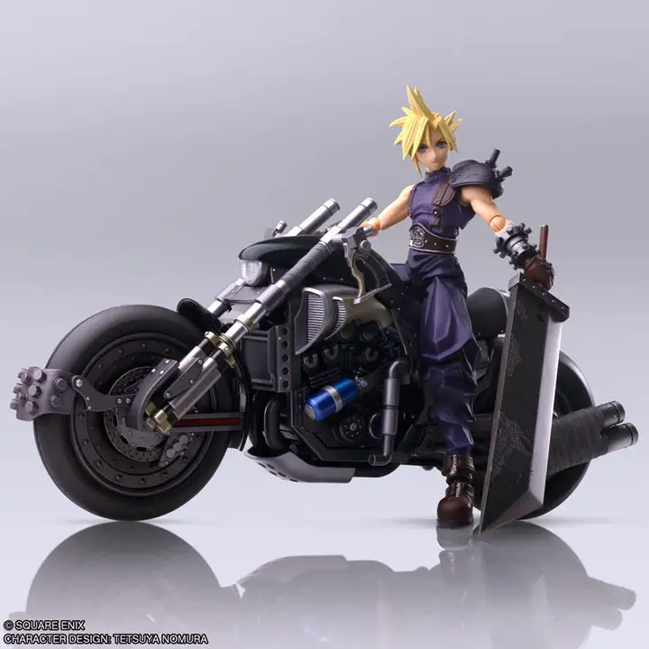 Final Fantasy VII BRING ARTS Cloud Strife & Hardy-Daytona