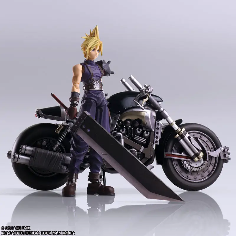 Final Fantasy VII BRING ARTS Cloud Strife & Hardy-Daytona