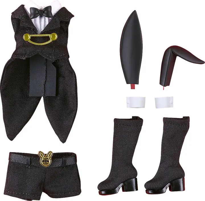 Nendoroid Doll Outfit Set Bunny Suit (Black)